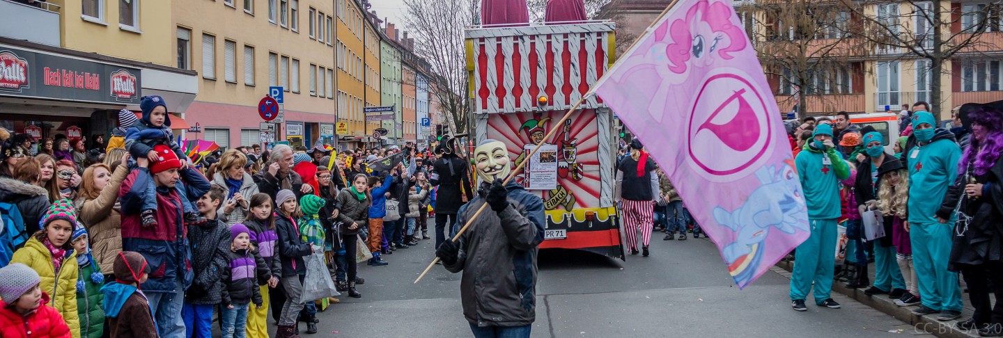 Faschingsumzug Nürnberg 2014