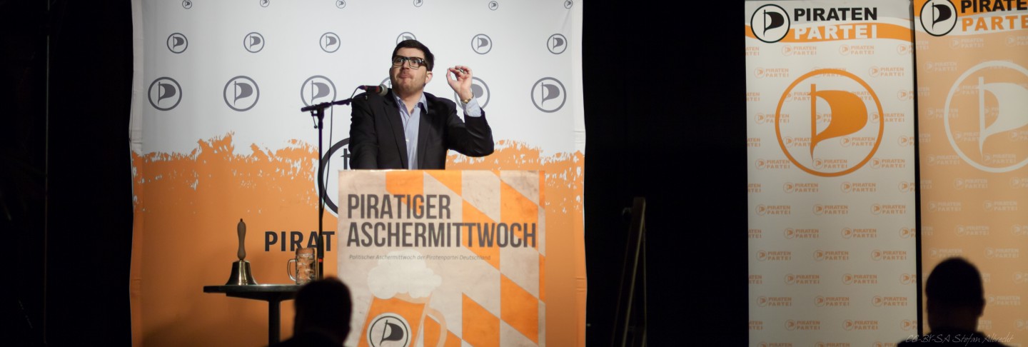 Politischer Aschermittwoch Piraten Bayern 2014 in München
