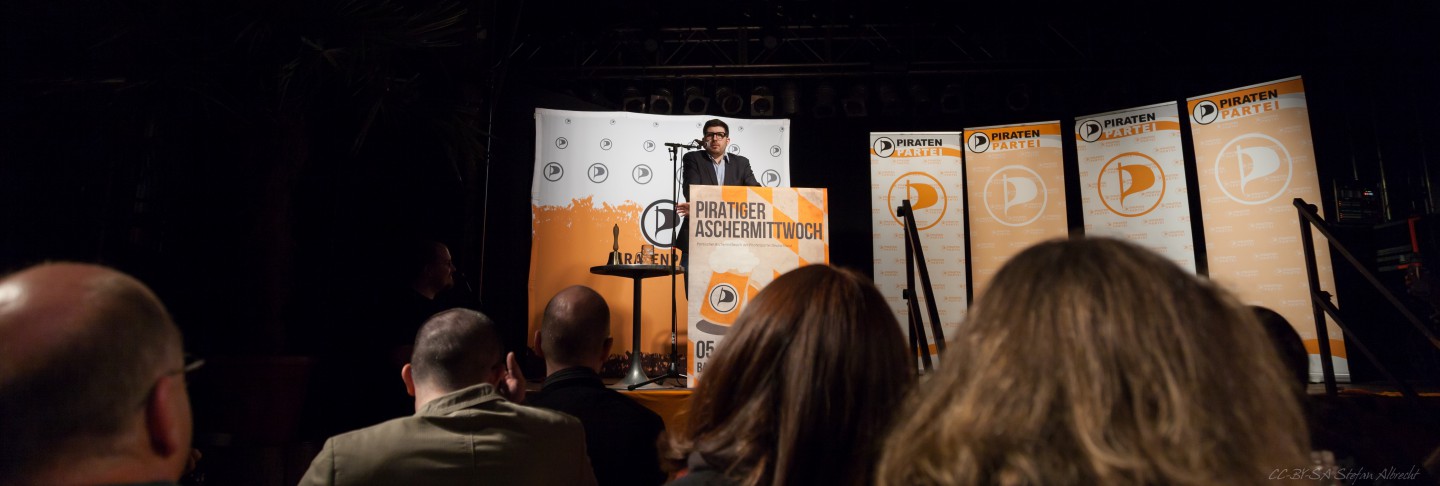Politischer Aschermittwoch Piratenpartei Bayern in München 2014